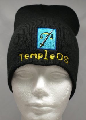TempleOS beanie short