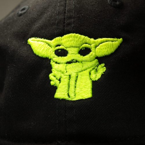 Baby Yoda glow in the dark hat