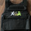 TempleOS CIA plate carrier vest glow in the dark d3vur