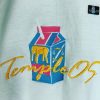 TempleOS Vaporwave Realistic Elephant hoodie standard