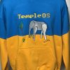 Cut&Sew TempleOS Realistic Elephant hoodie