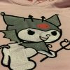 Kuromi embroidered hoodie